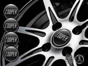 Mini Cooper Édition Décalques Roues Autocollants Résine de Qualité